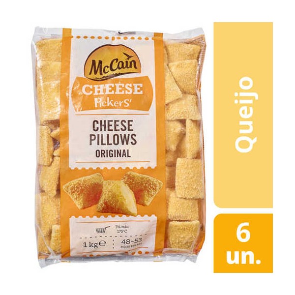Almofadas de Queijo Original McCain 6x1Kg