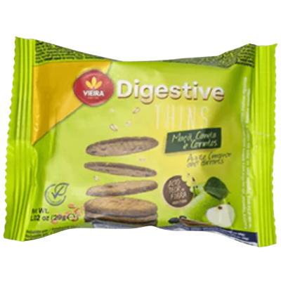 Vieira de Castro - Digestive Thins Maçã 29 Gr