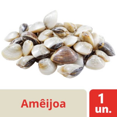 Ameijoa Vietnamita Branca 60/80 1Kg | Marisco Variado