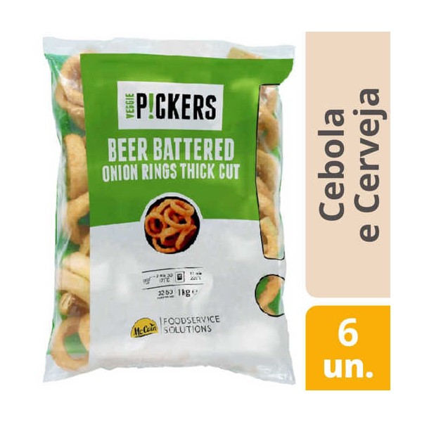 Aros de Cebola Cerveja MCcain 6x1KG