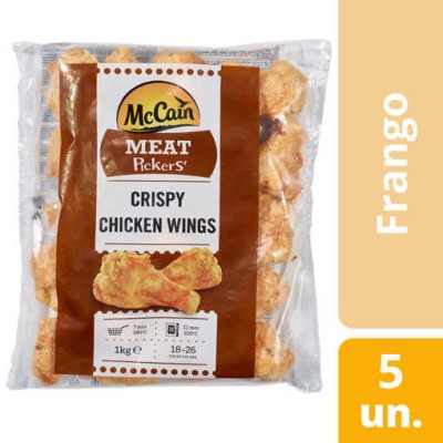 Asas Frango Crocante McCain 5x1Kg