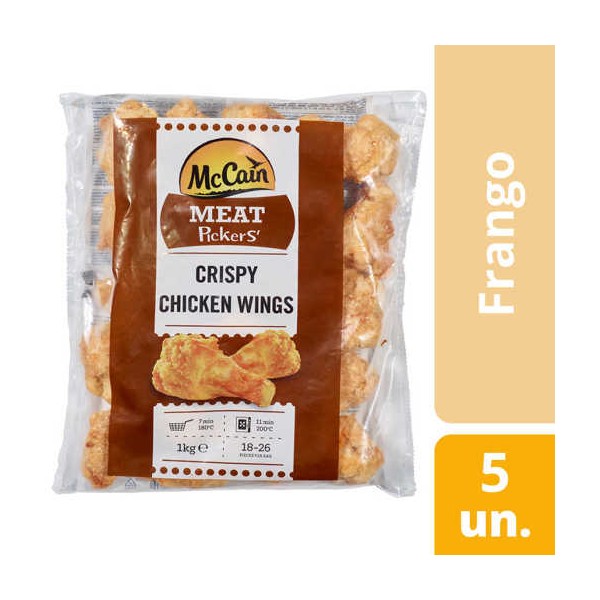 Asas Frango Crocante "MCcain" 5x1Kg