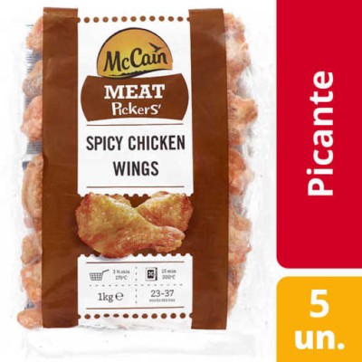Asas Frango Spicy McCain 5x1Kg