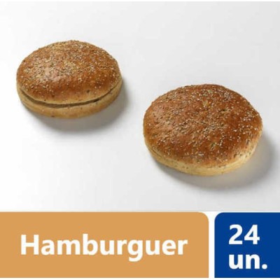 Pão Hambúrguer c/ Cereais 24x100g CSM B&B