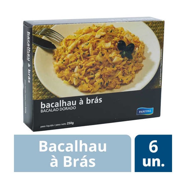 Bacalhau Bras 6x250Grs "Pascoal"