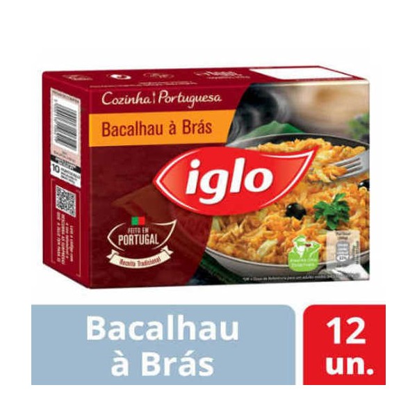 Bacalhau Bras Iglo 12x300Grs-N
