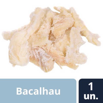Bacalhau Desfiado Saco BN 1Kg