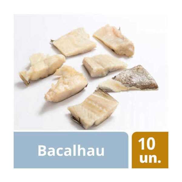 Bacalhau Postinhas "Esbal" 10x700Grs