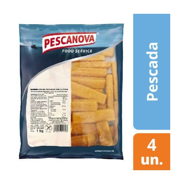 Barrinhas de Pescada 4x1Kg "Pescanova"