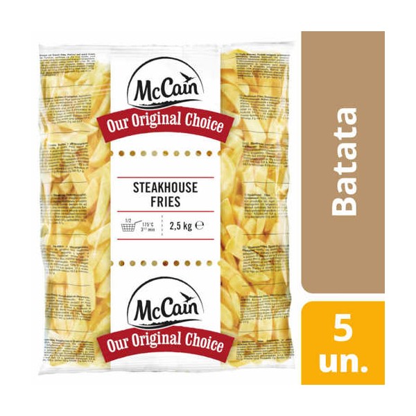 Batata 9/18 Steak House Mc 5x2.5Kg