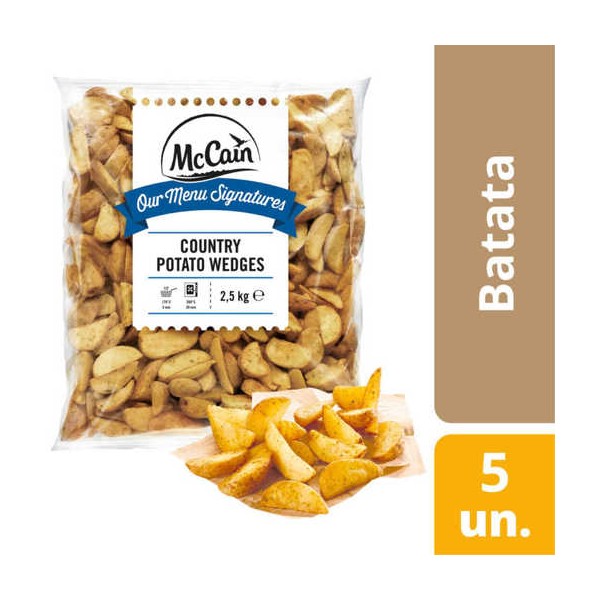 Batata Country Gomos 5x2.5Kg "McCain"