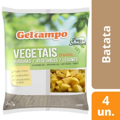 Batata Cubos Gelcampo 4x2.5Kg