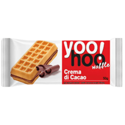 Yoo-Hoo! - Waffle com Recheio de Creme de Chocolate 50 Gr