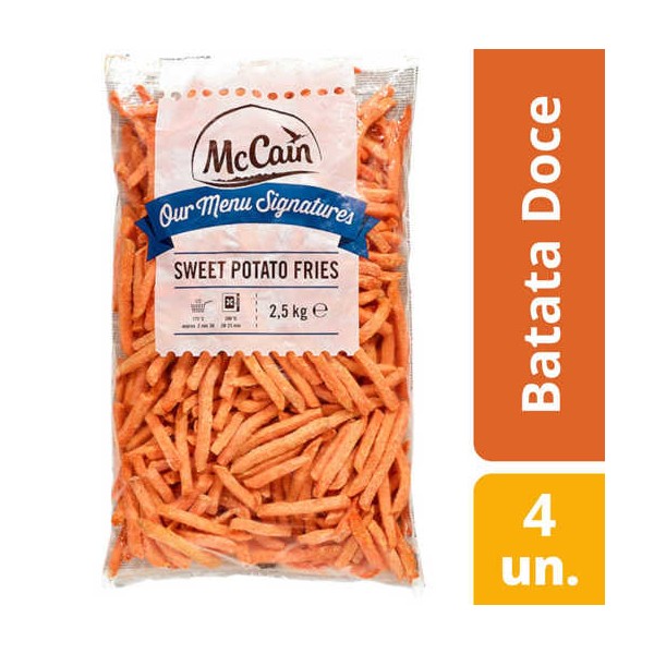 Batata Doce (Sweet) "MCcain"4x2.5Kg