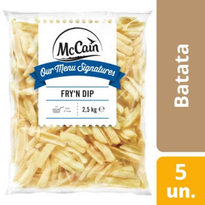 Batata Fry&Dip McC 5x2.5Kg