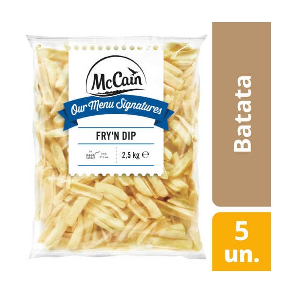 Batata Fry&Dip McC 5x2.5Kg