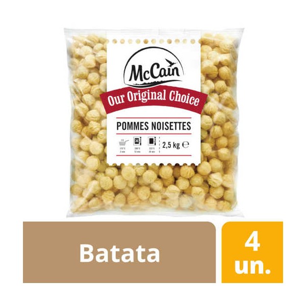 Batata Noisette McC 4x2.5Kg