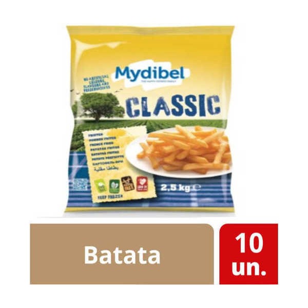 Batata Palito 9/9 Mydibel Classic 10x1Kg