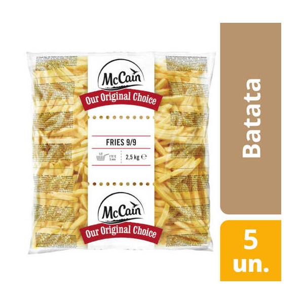 Batata Palitos 9/9 IT (3/8) McC 5x2.5Kg