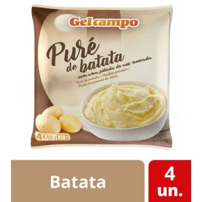 Batata Puré Gelcampo 4x1Kg