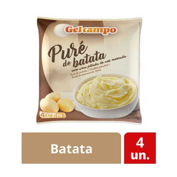 Batata Puré Gelcampo 4x1Kg