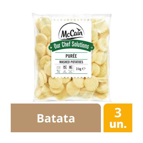 Batata Pure McCain 3x3Kg