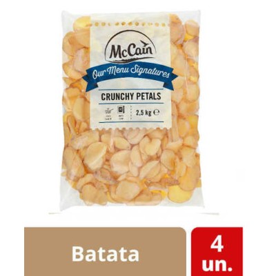 Batata Rodelas Crocante C/ Pele "MCc" 4x2.5Kg