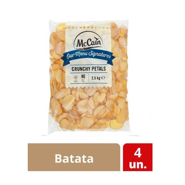 Batata Rodelas Crocante C/ Pele "MCc" 4x2.5Kg