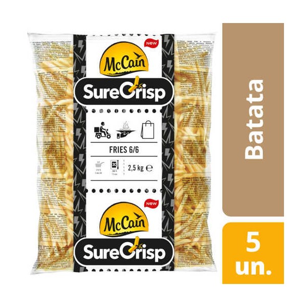 Batata SureCrisp 6/6 "MCcain" 5x2.5Kg