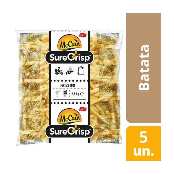 Batata SureCrisp 9/9 "MCcain" 5x2.5Kg