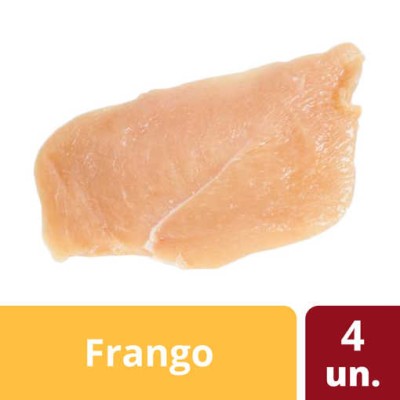 Bife Peito Frango "Lago" 4x1Kg