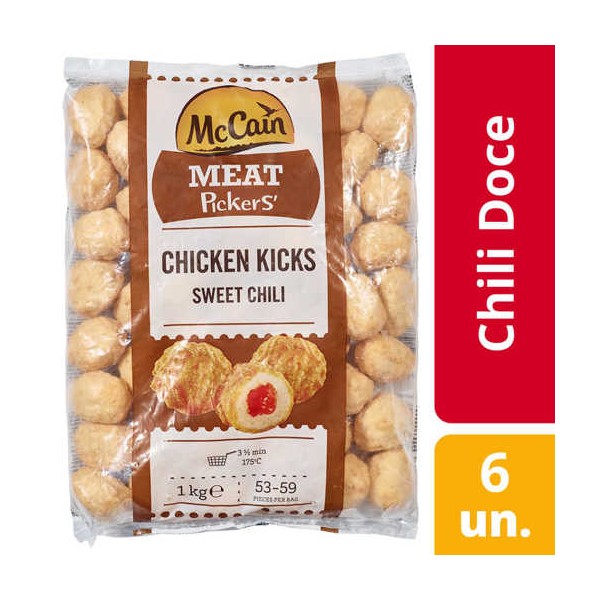 Bolinhas Frango c/ Sweet Thai "McCain" 6x1Kg
