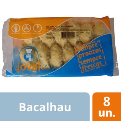 Bolinhos Bacalhau "Joval" 8xCvt(12Unds)