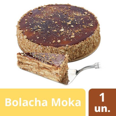 Bolo Bolacha Moka 1.5Kg "CP"