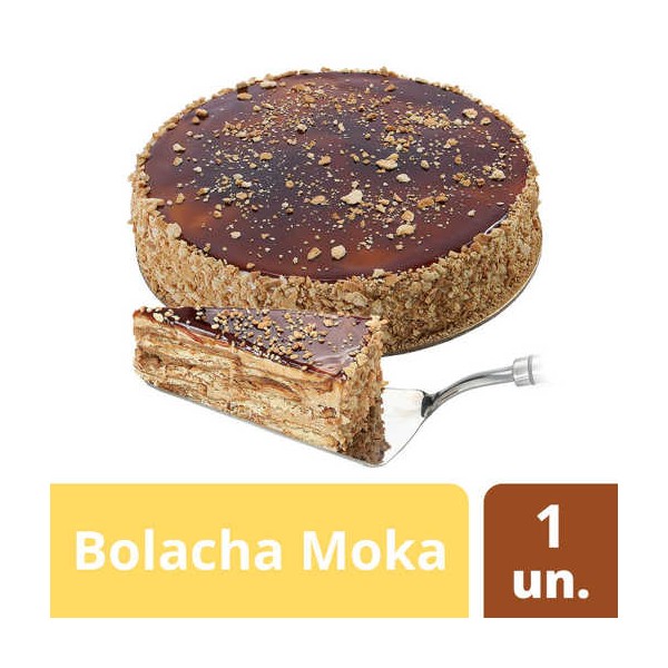Bolo Bolacha Moka 1.5Kg "CP"