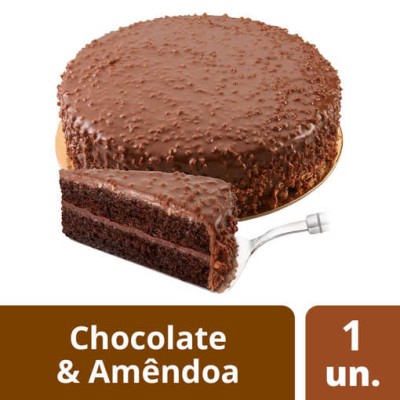 Bolo Choc e Amêndoas 1.6Kg "CP"