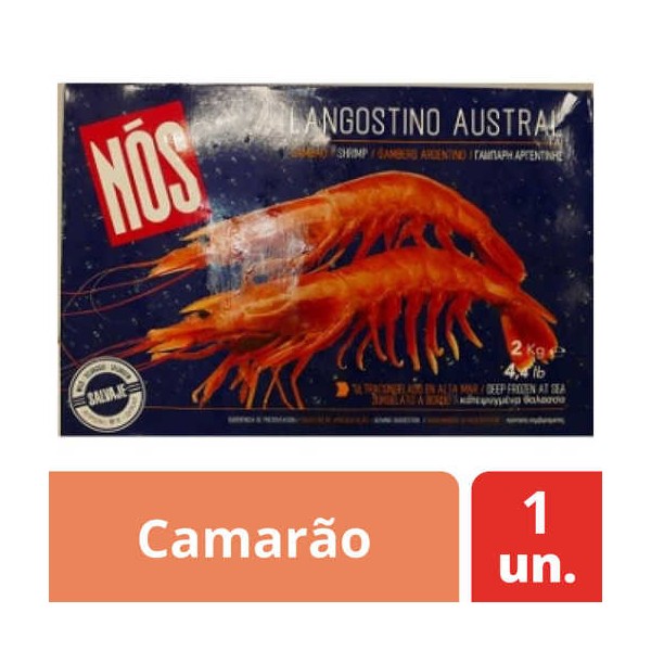 Camarao L2 20/30 Arg "NOS" 2Kg