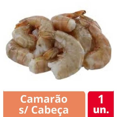 Camarao S/ Cab Branco/Vannamei 36/40 2Kg