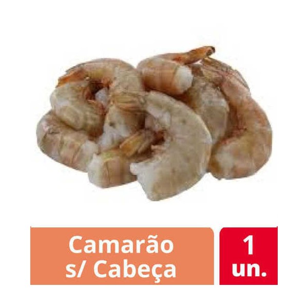 Camarao S/ Cab Branco/Vannamei 36/40 2Kg