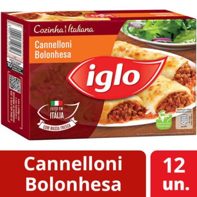 Cannelloni Bolonhesa Iglo 12x400Grs