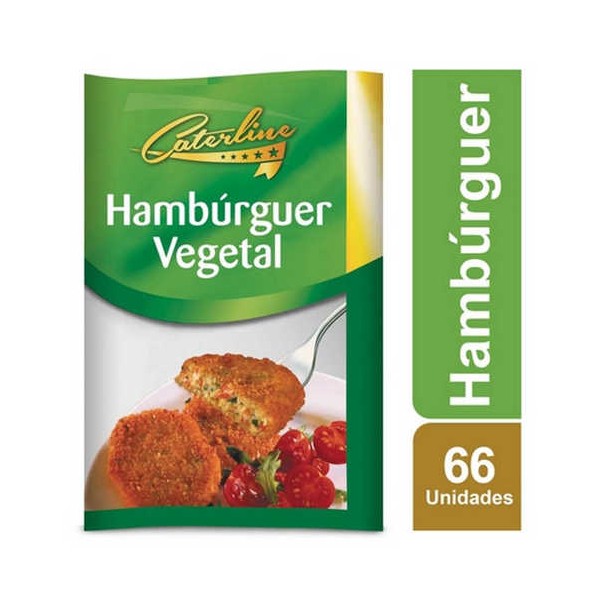 Caterline Hambúrger Vegetal Congelado 1x2.5kg