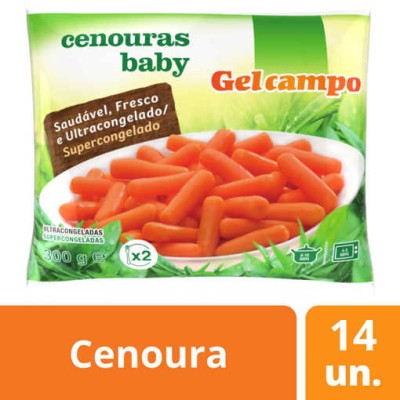 Cenoura Baby 14x300Grs "Gelcampo"