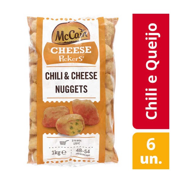 Chilli Pepper & Cheese Nuggetts "MCcain" 6x1Kg