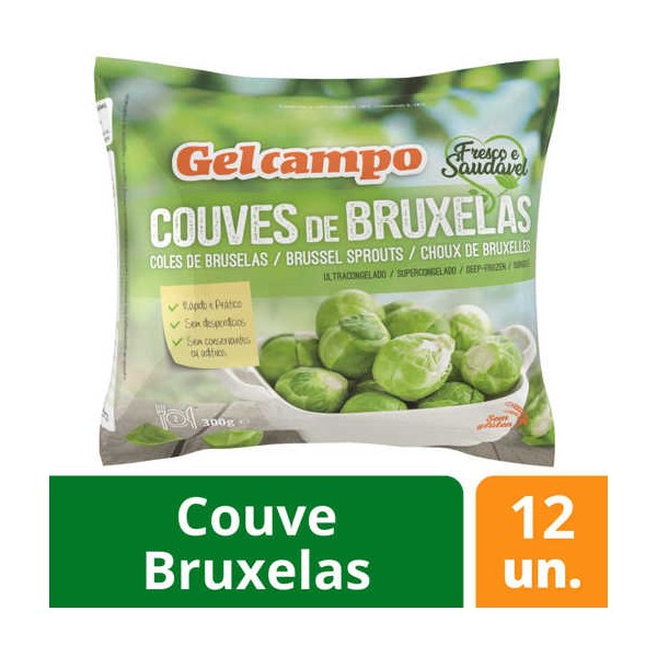Couve Bruxelas 12x300Grs "GC"
