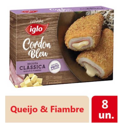 Crocantes Frango 2 Cordon Bleu Iglo 12x200Grs