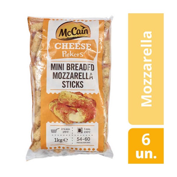 Croquetes Mozzarela Mini "McCain" 6x1Kg