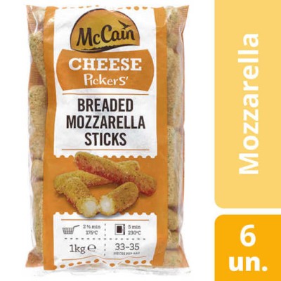 Croquetes Mozzarella Sticks "MCcain" 6x1Kg