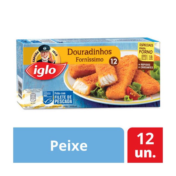Douradinhos Fornissimo Iglo 12 12x300Grs