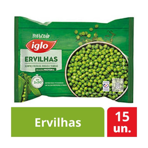 Ervilhas Iglo 15x375Grs
