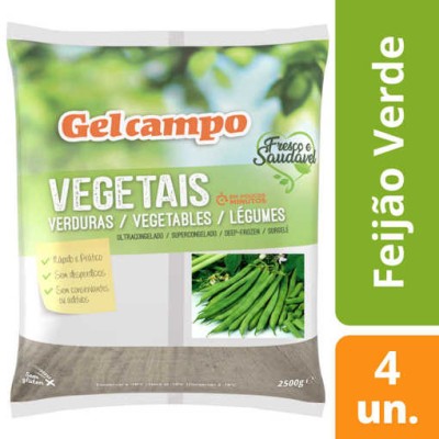 Feijao Verde Inteiro 4x2.5Kg "GC"